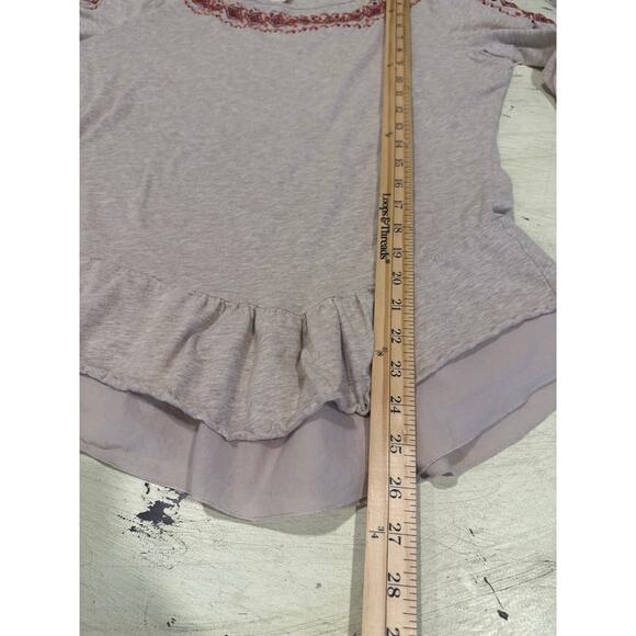 Sundance Women's Embroidered Long Sleeve Top Size Large Boho - Picture 6 of 6